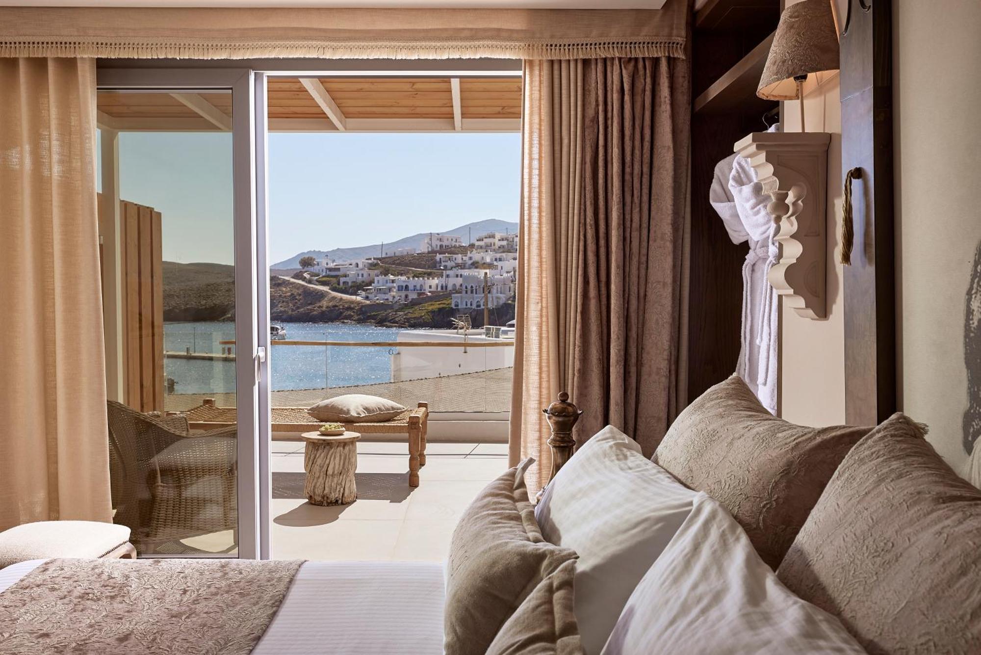 Kythnos Bay Hotel Loutrá Стая снимка