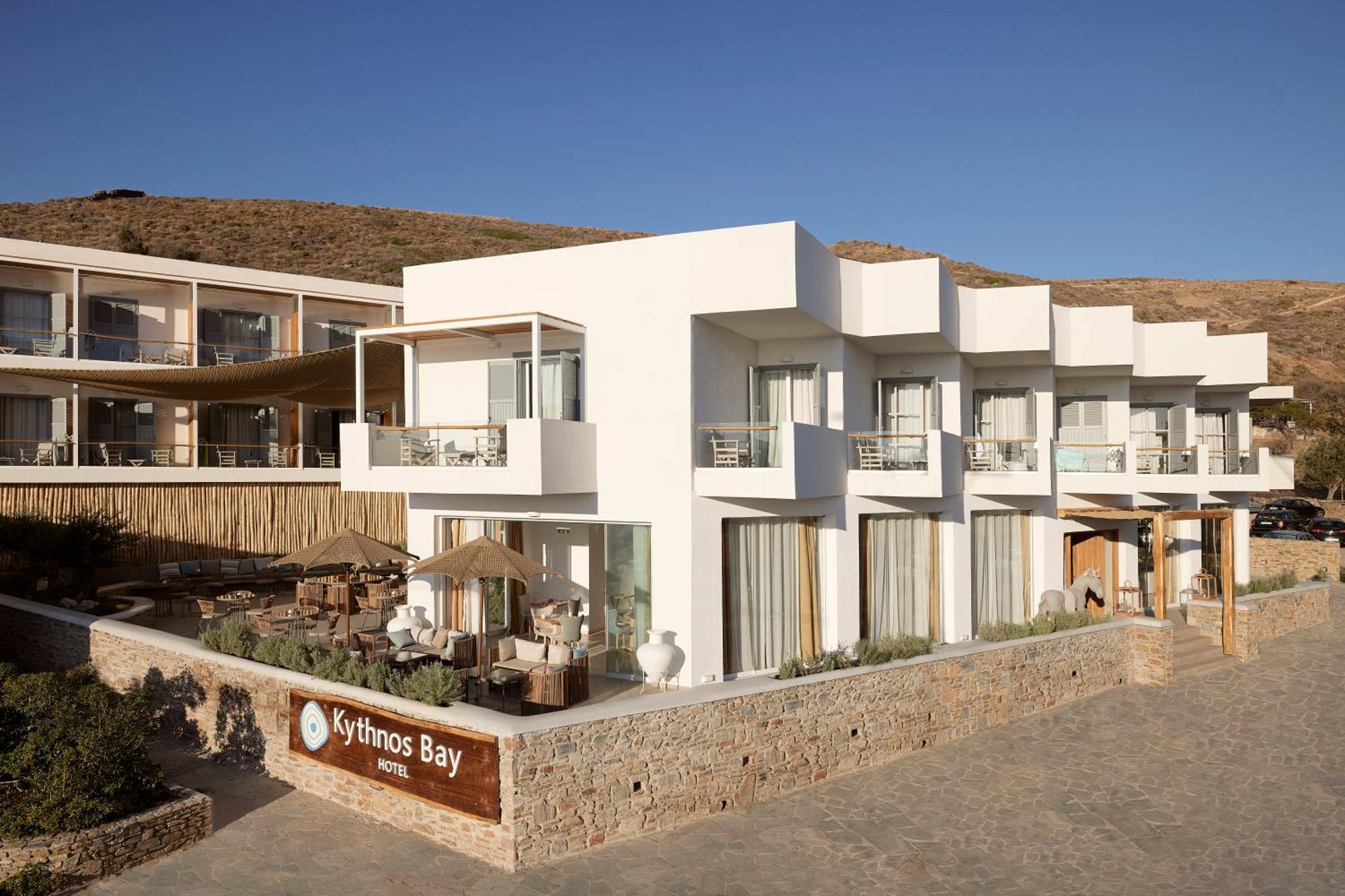 Kythnos Bay Hotel Loutrá Екстериор снимка